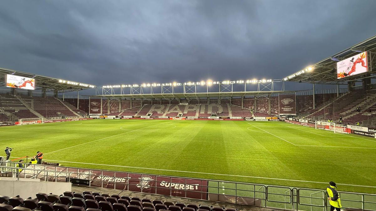 Rapid - Farul, imagini înaintea partidei din Giulești