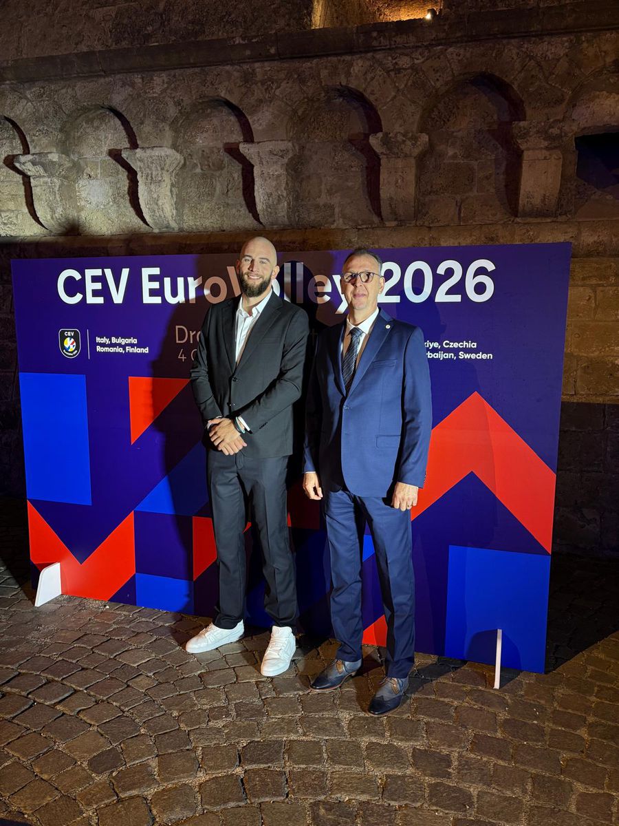 Naționalele de volei ale României și-au aflat adversarele de la Campionatul European din 2026 » Dubla campioană olimpică va juca la Cluj