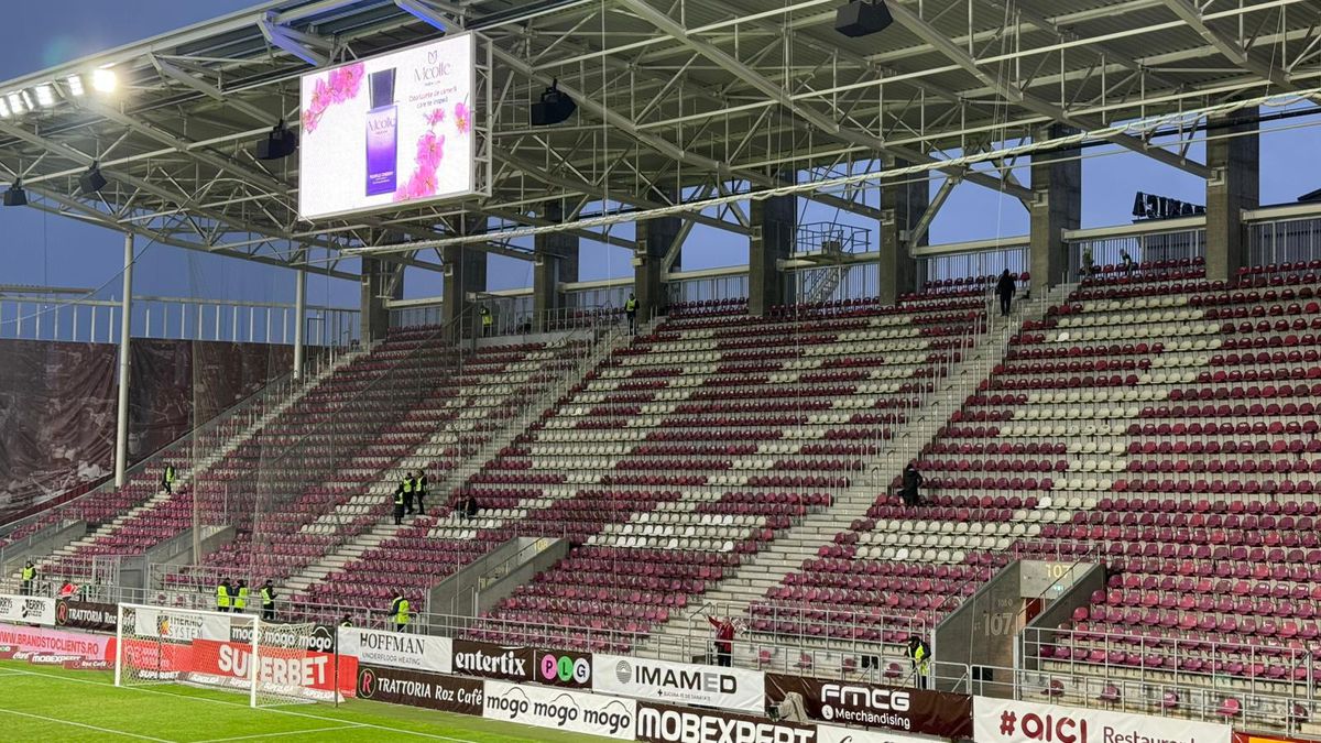 Rapid - Farul, imagini înaintea partidei din Giulești