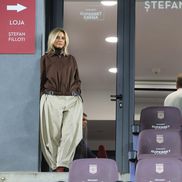 Diana Șucu, la Rapid - Farul. FOTO: Ionuț Iordache (GSP.ro)