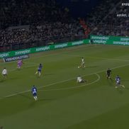 Cum a înscris Dennis Man primul gol pentru PSV / FOTO: Captură TV@Prima Sport 3