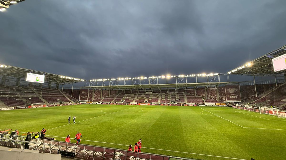 Rapid - Farul, imagini înaintea partidei din Giulești