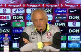 Mandorlini i-a elogiat în conferință: „Sunt două diamante ale fotbalului românesc!”