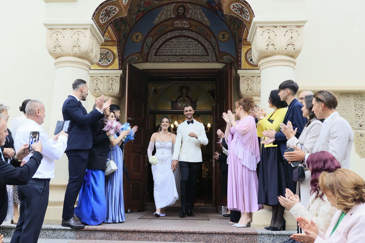 Vicecampionul olimpic Ciprian Tudosă s-a căsătorit astăzi cu fiica unui multiplu medaliat român