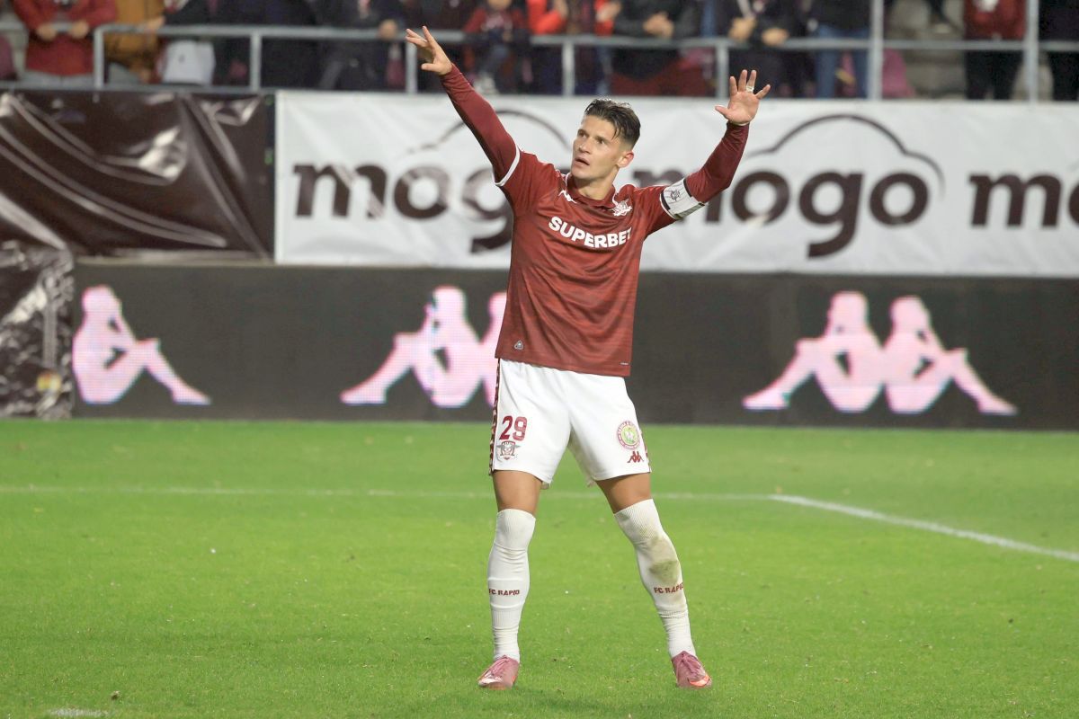 Rapidistul Dobre, noul golgheter al Superligii: „Am suferit mult”