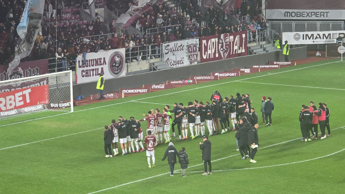 Ce nu s-a văzut la TV, imediat după Rapid - Farul » Momentul lipsit de fair-play INTERZIS pe transmisiune