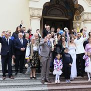 Cununie religioasă Ciprian Tudosă și Alexandra Popescu. Foto: Cristi Preda (GSP.RO)
