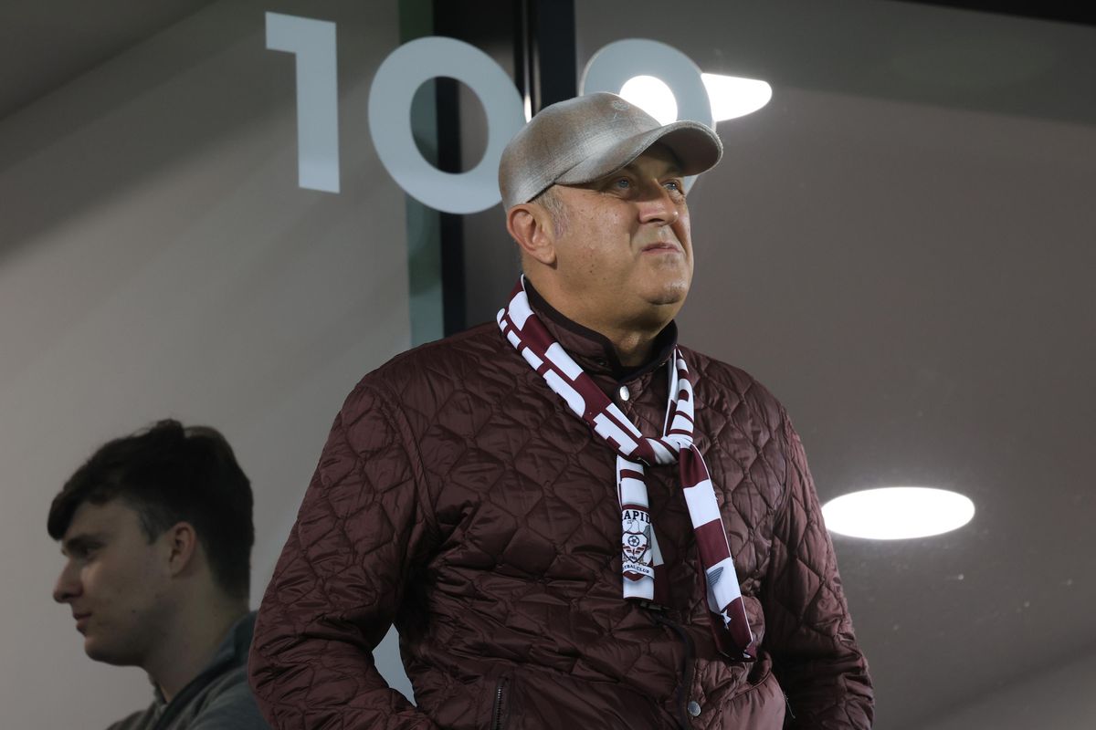 Rapid - Farul, imagini înaintea partidei din Giulești