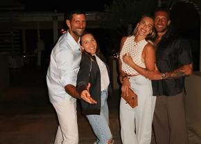 Aryna Sabalenka și Novak Djokovic, amiciție consolidată în Grecia cu prima întâlnire alături de partenerii lor