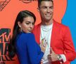 Cristiano Ronaldo și Georgina Rodriguez au sclipit pe covorul roșu » FOTO Ținute spectaculoase la gala MTV European Music Awards