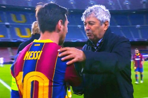 Mircea Lucescu (75 de ani) i-a adresat o rugăminte lui Leo Messi (33 de ani) la finalul partidei dintre Barcelona și Dinamo Kiev, scor 2-1, în grupele Ligii Campionilor.
