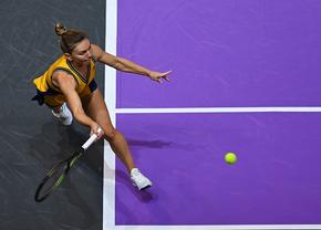 Simona Halep, nominalizată pentru „Lovitura lunii octombrie” » Execuție în stilul lui Nadal la Transylvania Open