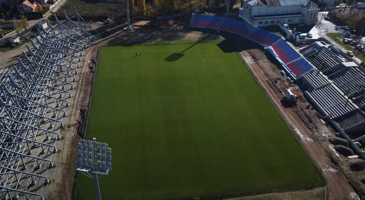 Incredibil! Guvernul a aprobat construcția unui nou stadion de 70 mil. € într-un oraș cu o singură echipă, unde se modernizează deja o arenă!