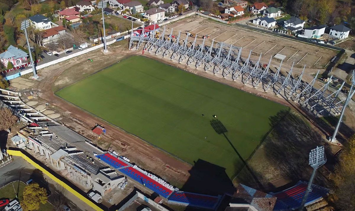 Noi imagini cu viitorul stadion din Liga 1 » Când vor fi gata modernizările