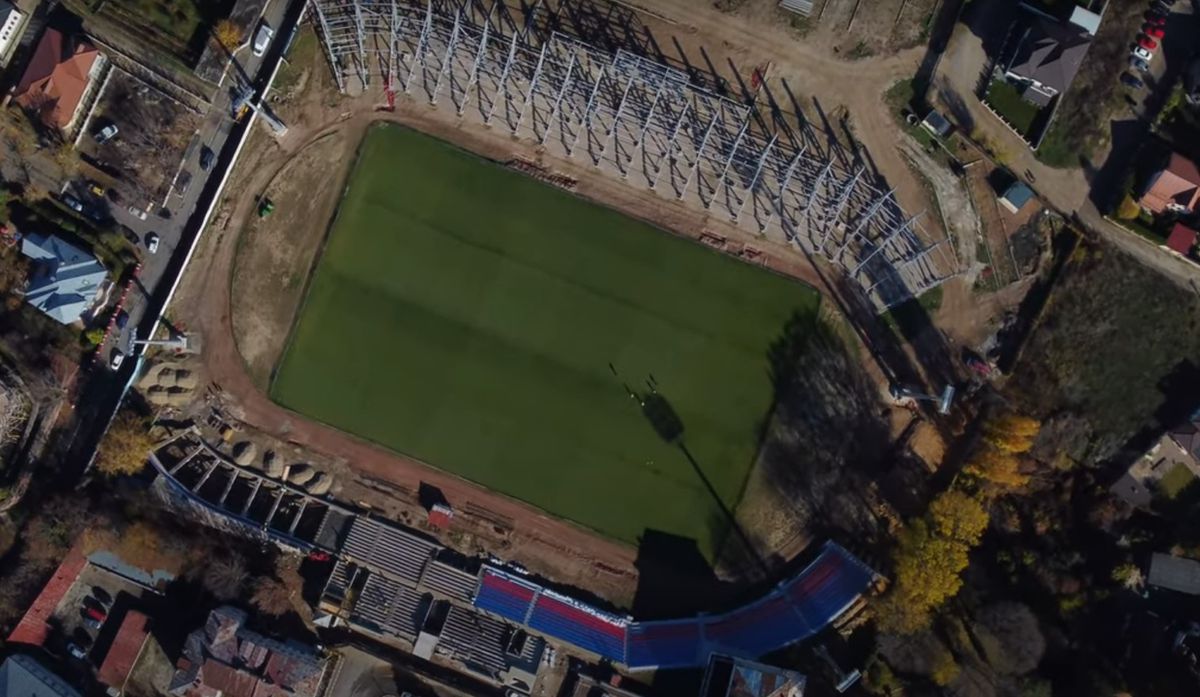 Incredibil! Guvernul a aprobat construcția unui nou stadion de 70 mil. € într-un oraș cu o singură echipă, unde se modernizează deja o arenă!