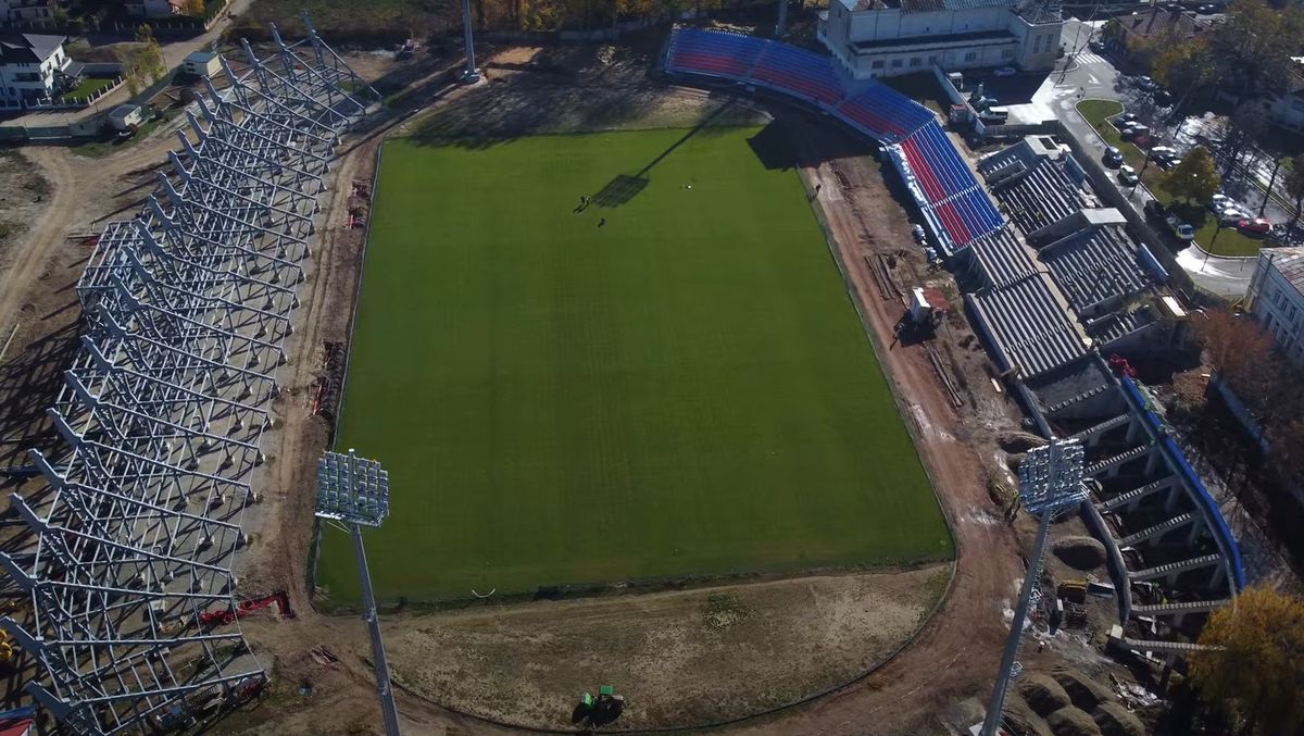 Noi imagini cu viitorul stadion din Liga 1 » Când vor fi gata modernizările