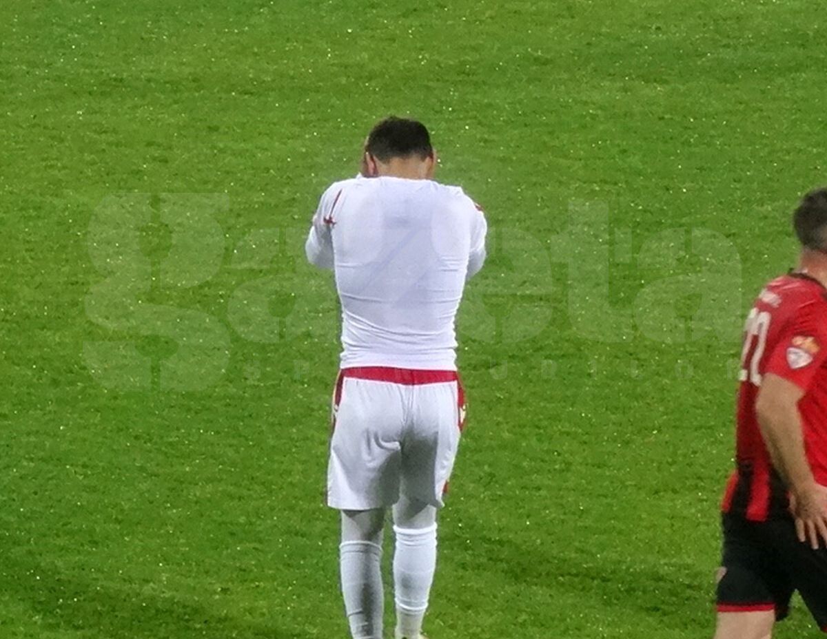 FOTO 3 detalii de la Dinamo - Csikszereda: Ghezali a izbucnit în plâns