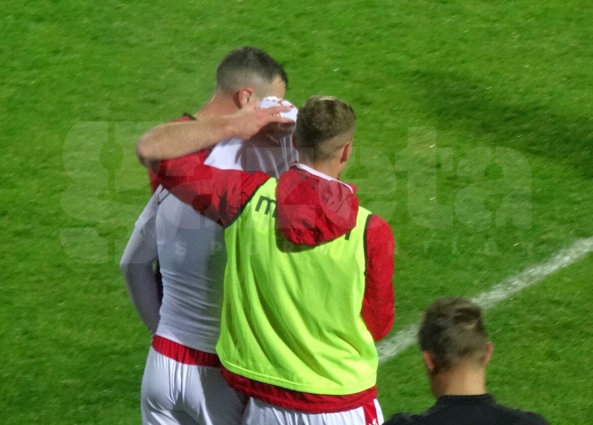 FOTO 3 detalii de la Dinamo - Csikszereda: Ghezali a izbucnit în plâns