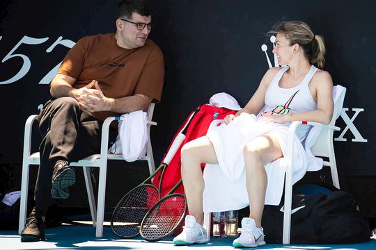 Toni Iuruc și Simona Halep // foto: Imago Images