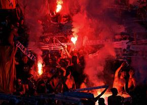 Ultrașii lui Marseille au băgat spaima în autorități » Galeria lui Lille, interzisă pe Velodrome