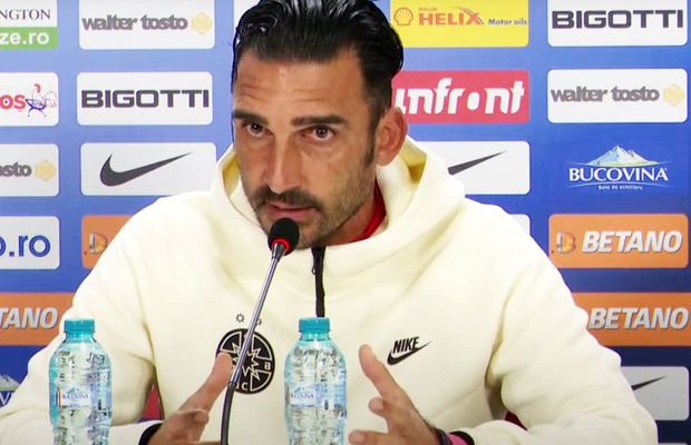 Elias Charalambous, replică pe măsură lui Bergodi, înainte de FCSB - Rapid: „Dacă aveam numărul, îi dădeam mesaj” + Ce a văzut azi și l-a impresionat: „Arată cât de mare e acest club”