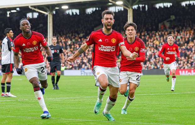 Manchester United se impune in extremis pe terenul lui Fulham și întrerupe seria de două înfrângeri la zero » Clasamentul actualizat din Premier League