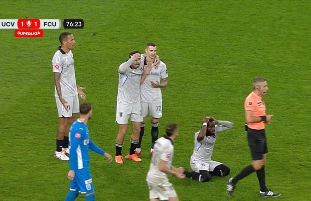 Eliminare stupidă în derby-ul Craiovei! Fotbaliștii oaspeților, stupefiați