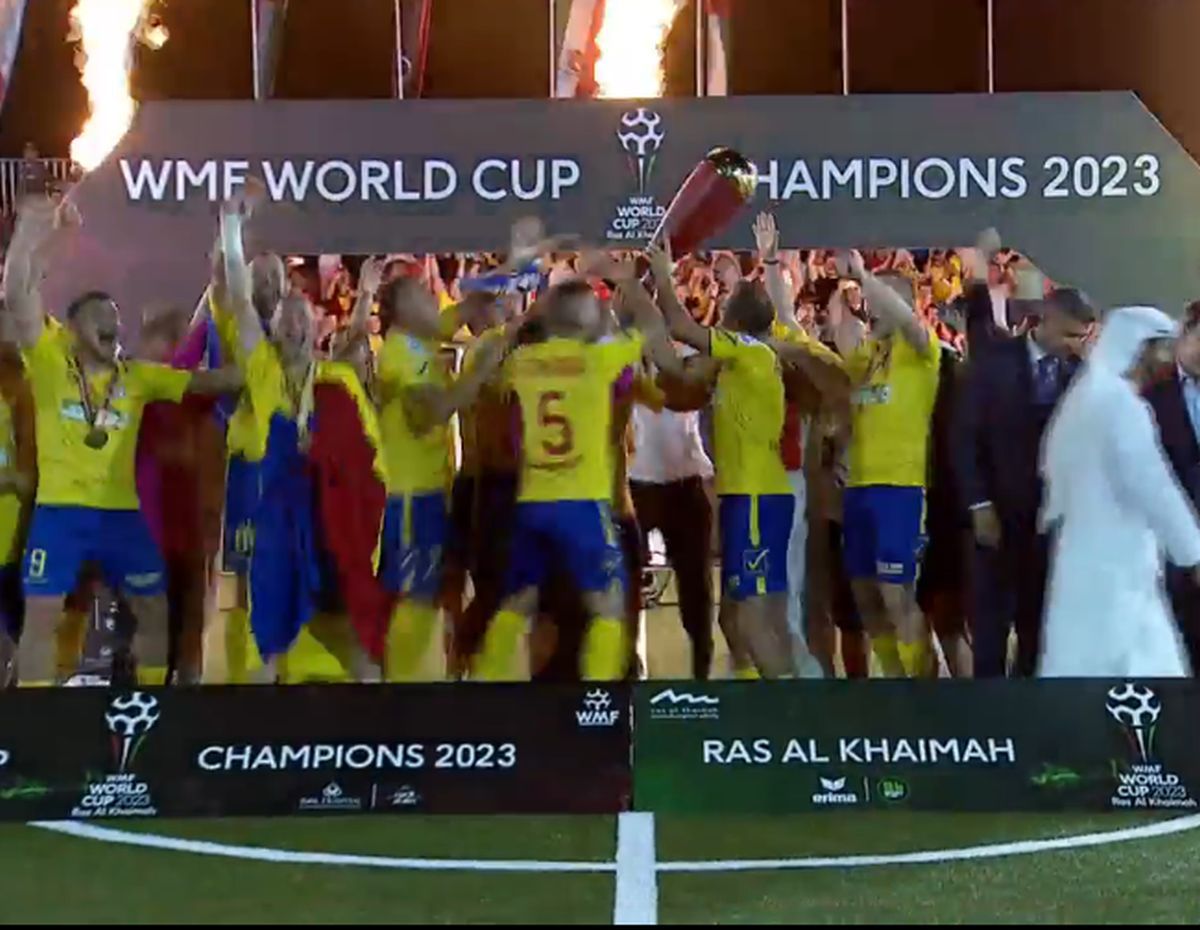 ROMÂNIA E CAMPIOANĂ MONDIALĂ LA MINIFOTBAL! Triumf istoric după o desfășurare IREALĂ » „Tricolorii” au revenit de la 0-2 și s-au impus după 30 de penalty-uri!