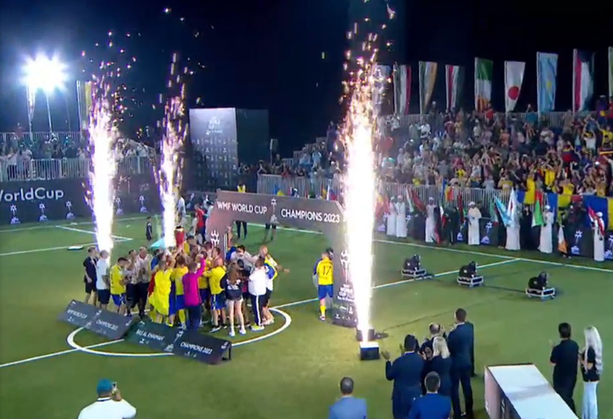 ROMÂNIA E CAMPIOANĂ MONDIALĂ LA MINIFOTBAL! Triumf istoric după o desfășurare IREALĂ » „Tricolorii” au revenit de la 0-2 și s-au impus după 30 de penalty-uri!