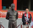 Legendarul Iosif Petschovschi, omagiat la Arad » Statuie dezvelită în fața stadionului