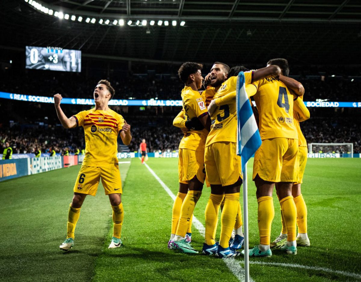Barcelona, victorie în prelungiri cu Sociedad! Araujo aduce liniștea în ultimele momente » Clasamentul ACUM