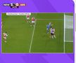 Newcastle o bate pe Arsenal, într-un derby presărat cu decizii controversate din camera VAR! 4 infracțiuni analizate la faza golului