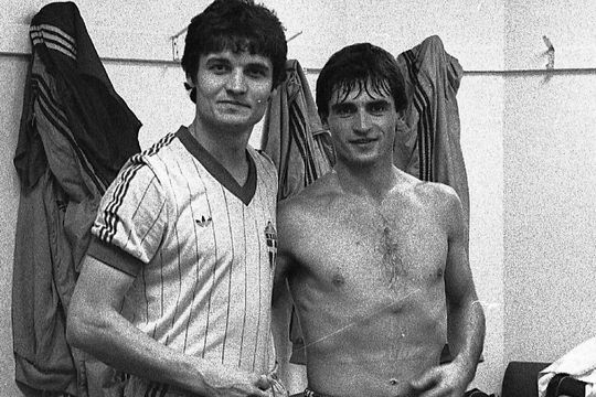 Ioan Andone și Michael Klein, foto: Arhiva GSP