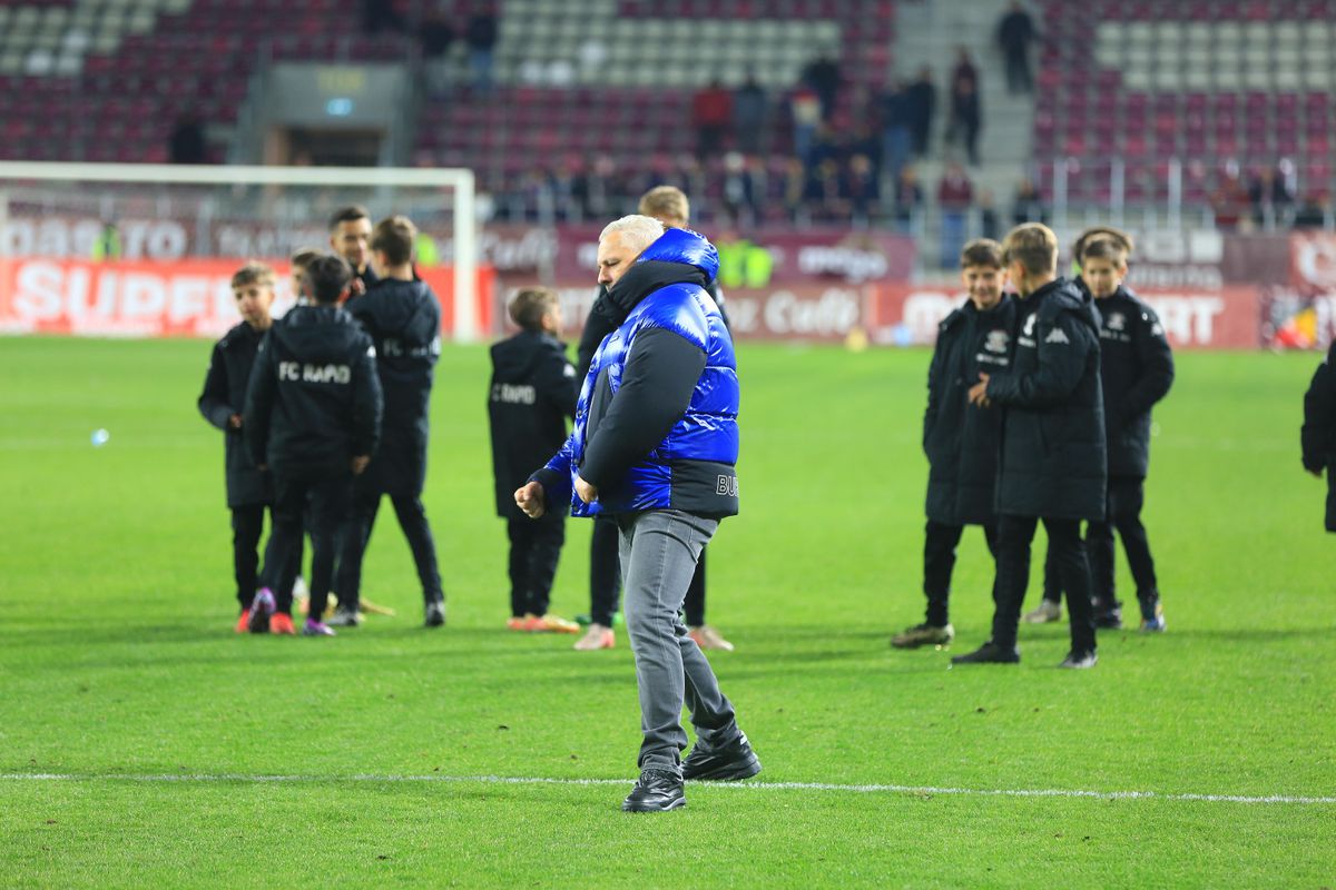 Nici lui Șumudică nu i-a venit să creadă ce le-a ieșit rapidiștilor: „Cred că e prima oară în cariera mea!”