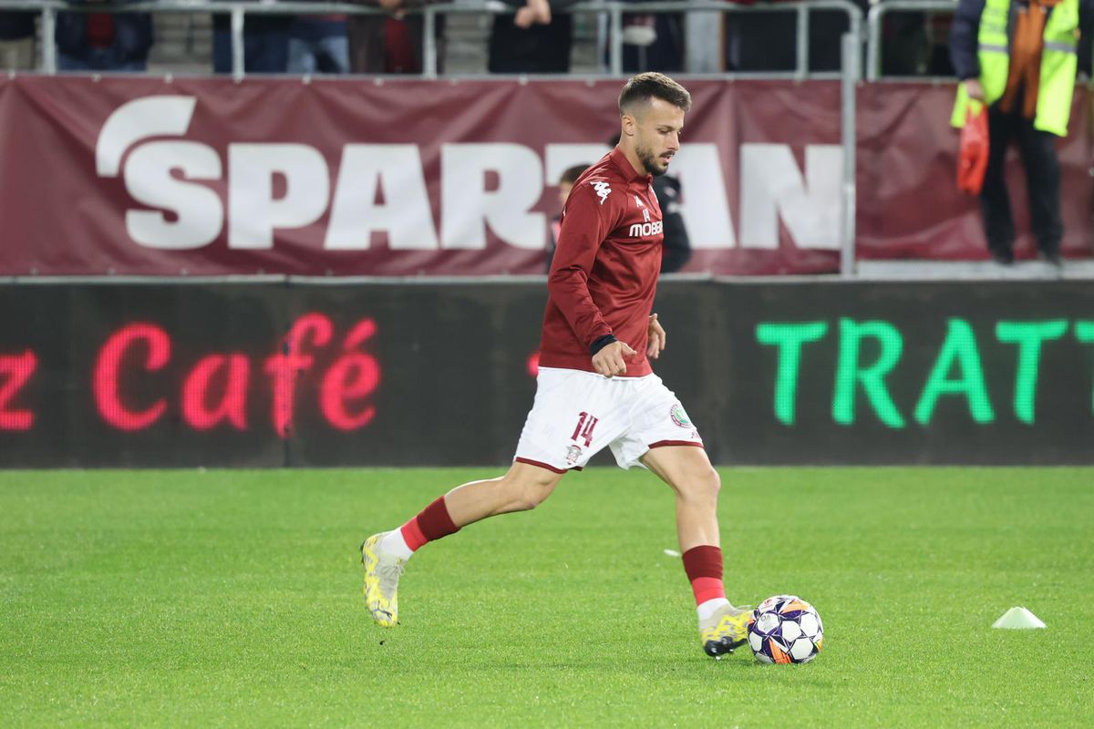 Schimbare de look înainte de Rapid - Hermannstadt » Fotbalistul giuleștenilor, apariție surprinzătoare