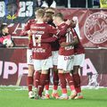 Rapid a învins-o pe Hermannstadt cu scorul de 1-0, în runda cu numărul #15 din Superliga. Clinton N'Jie (31 de ani) a marcat primul gol în tricoul giuleștenilor, aducând victoria.