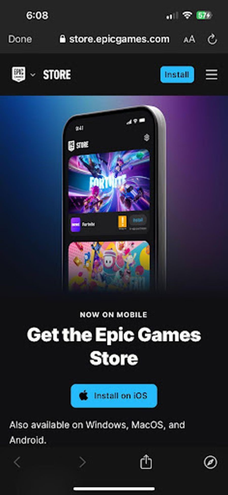 Ghid pas cu pas: Cum să descarci Epic Games Store pe iOS