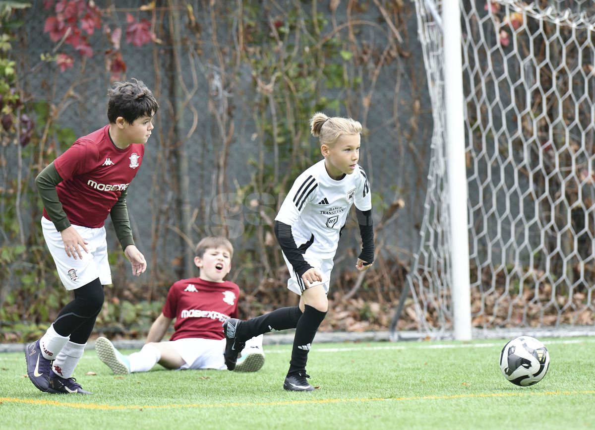 Tiago și Adrian Mutu, la meciul contra Rapidului