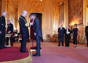 S-a întâmplat! David Beckham a fost ridicat la rang de cavaler de Regele Charles