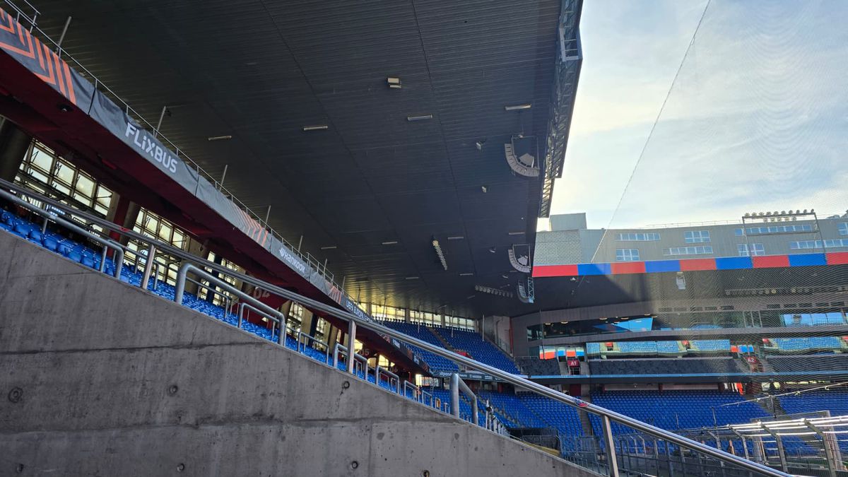 „St. Jakob-Park”, arena unde se va disputa Basel - FCSB