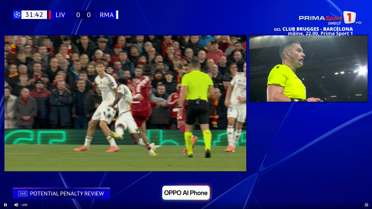 UEFA a dat verdictul pentru Istvan Kovacs, la cea mai importantă fază din Liverpool - Real Madrid!