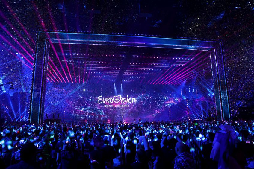 St. Jakobshalle din Basel a găzduit ediția din 2025 a Eurovisionului / FOTO: Guliver/Getty Images