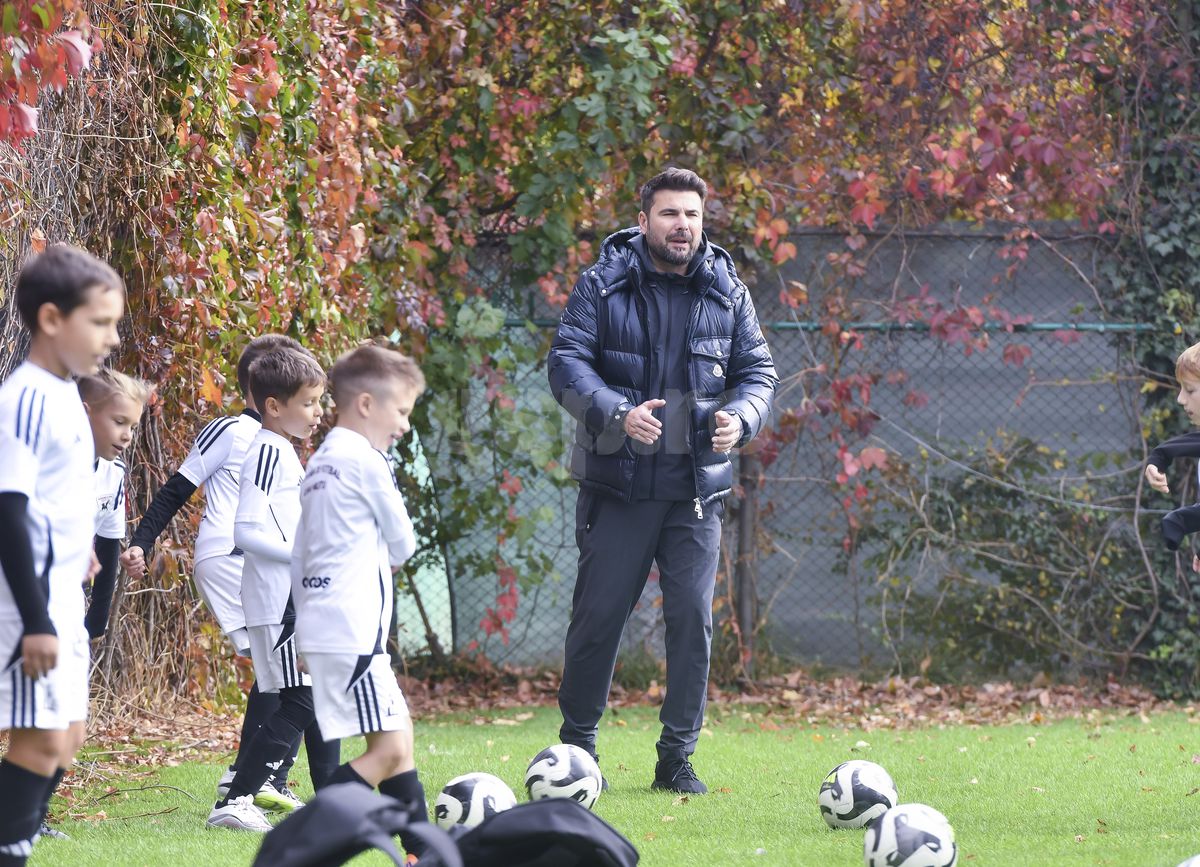 Tiago și Adrian Mutu, la meciul contra Rapidului