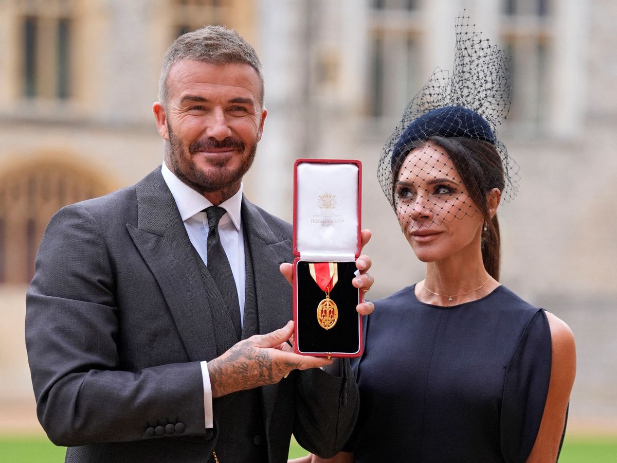 David Beckham, numit cavaler de Regele Charles