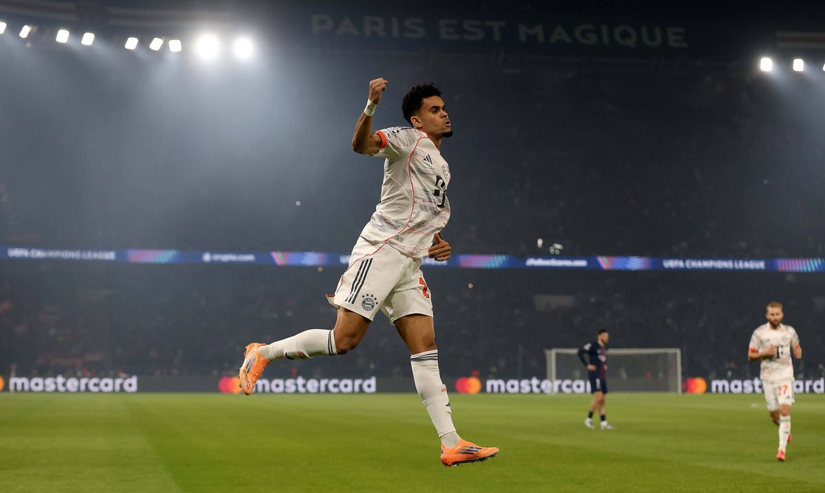 PSG - Bayern, decis în prima repriză! Luis Diaz a fost „înger și demon” » Clasament în Liga Campionilor