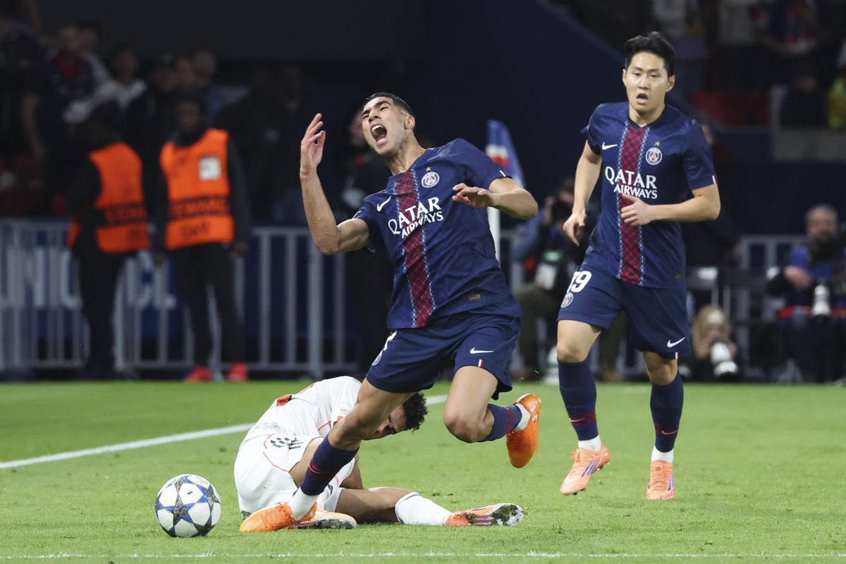 Hakimi și Dembele s-au accidentat în PSG - Bayern Munchen