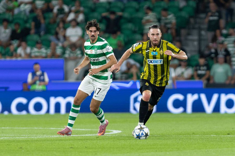 Ofri Arad, mijlocașul lui Kairat Almaty, în play-off-yul cu Celtic Glasgow, în care s-a calificat după loviturile de departajare / Foto: Imago Promisiune șocantă făcută după 10 ore de zbor până la Milano: „Mă gândesc la o nebunie dac-o batem pe Inter”