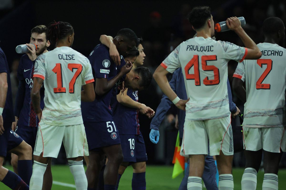 Hakimi și Dembele s-au accidentat în PSG - Bayern Munchen