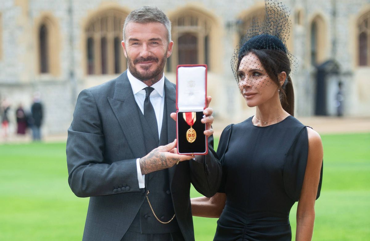 David Beckham, numit cavaler de Regele Charles