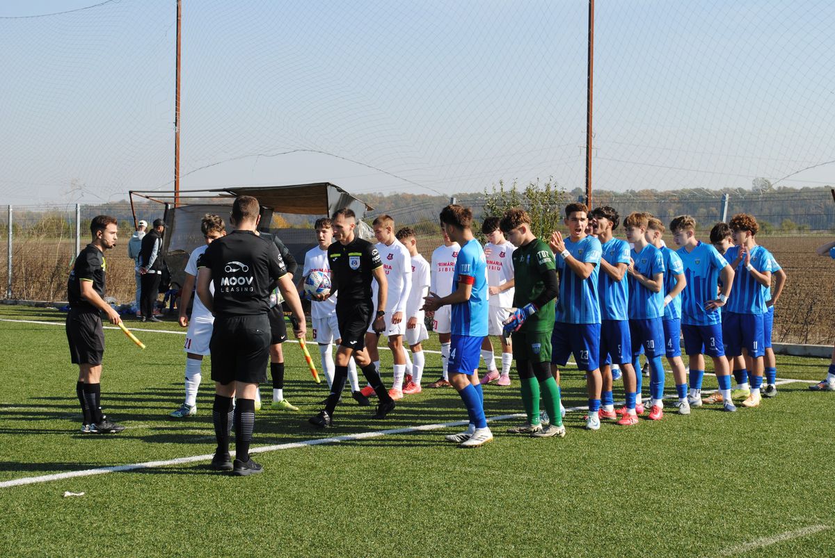 Progresul Spartac - Hermannstadt U16 incidente